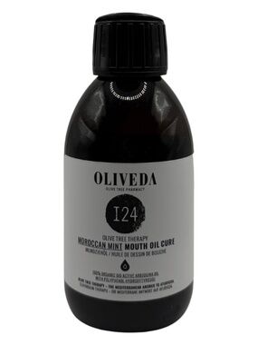 NWT Oliveda I24 Mouth Oil Cure small crack on lid from shipping